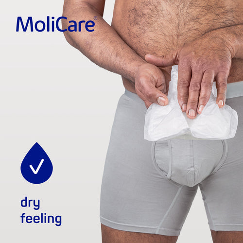 Buy MoliCare Premium Adult Men Pad Shield Active Pad (4 Drop) | nappycare.co.za