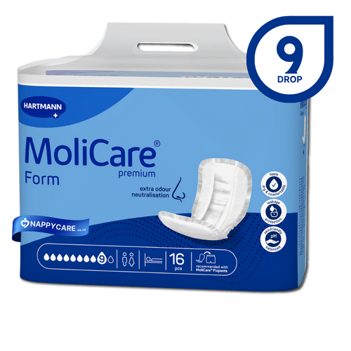 Buy MoliCare Premium Form Unisex Adult Pads (9 Drop) | nappycare.co.za