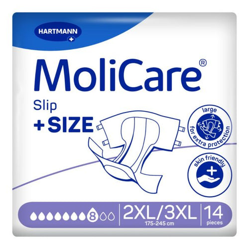 Buy MoliCare Premium Plus Size Slip (8 Drop) 2XL / 3XL | nappycare.co.za
