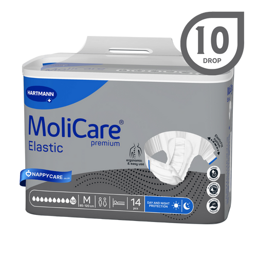 Buy MoliCare Premium Elastic  Overnight Slip (10 Drop) | nappycare.co.za