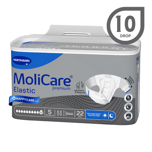 Buy MoliCare Premium Elastic  Overnight Slip (10 Drop) | nappycare.co.za