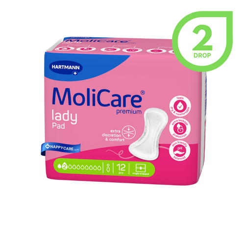 Buy MoliCare Premium Adult Lady Pads ( 2 Drop) | nappycare.co.za