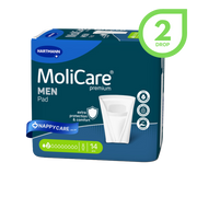 Buy MoliCare Premium Adult Men Pad Shield Active Pouch (2 Drop) | nappycare.co.za