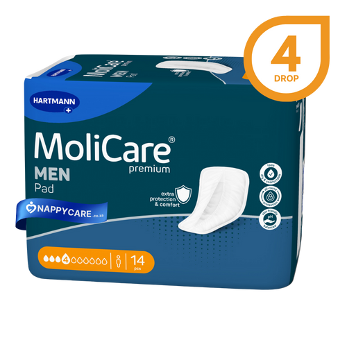Buy MoliCare Premium Adult Men Pad Shield Active Pad (4 Drop) | nappycare.co.za