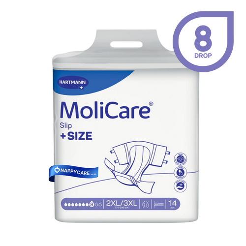 Buy MoliCare Premium Plus Size Slip (8 Drop) 2XL / 3XL | nappycare.co.za